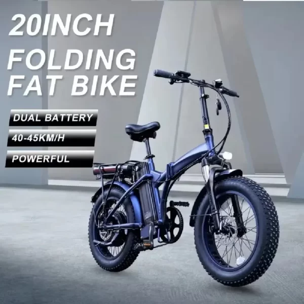 Electric Bike for Adult,Folding Ebike,Electric Bicycle with Remote Battery,20MPH Commuting Electric Bike,Brushless Gear Motor